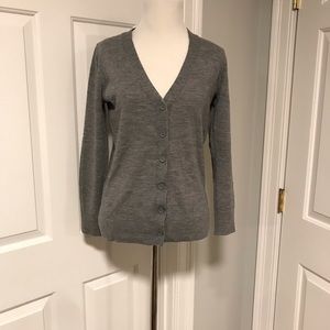 J crew merino wool cardigan